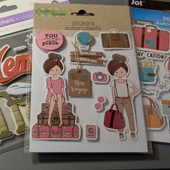 "What a Trip" Travel Photo Album & Travel Stickers - All New Unused - Picture 5 of 5